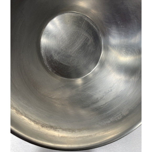 Vtg Mid Century Rogers Insilco Fashion Stainless Salad Serving Bowl 11" Large - Picture 12 of 14